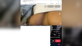 perfect tits babe is showing me her tits and teasing me