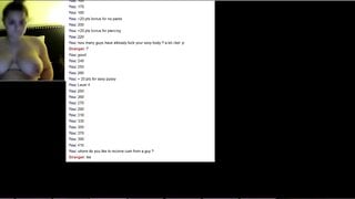 Chubby plays Omegle-Game