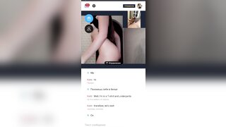 Fit ass girl Chatroulette