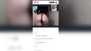 Fit ass girl Chatroulette