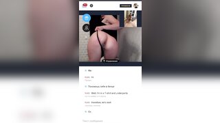 Fit ass girl Chatroulette