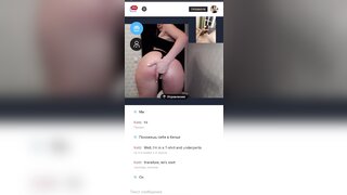 Fit ass girl Chatroulette