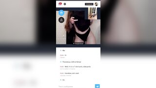 Fit ass girl Chatroulette