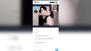 Fit ass girl Chatroulette