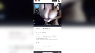42 yo milf  big tits Chatroulette