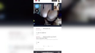 42 yo milf  big tits Chatroulette