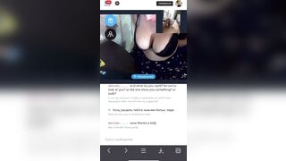 42 yo milf  big tits Chatroulette