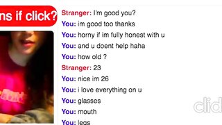 Omegle Slut Shows Her Tits Then Skips