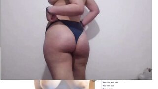 Omchater Omegle Spanish Lesbian Teasing