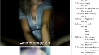 Girl teases