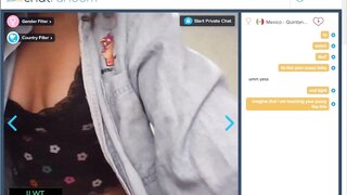 9. [Omegle/CR] Sexy Babe Can't Resist Toypussy