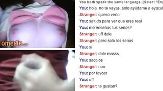 Lil Latina Shows Her Tits On Omegle