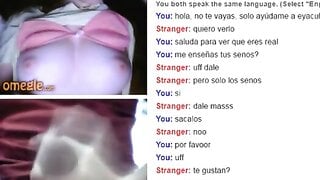 Lil Latina Shows Her Tits On Omegle