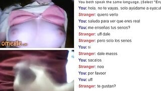 Lil Latina Shows Her Tits On Omegle