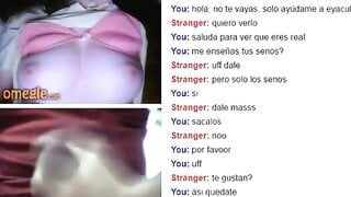 Lil Latina Shows Her Tits On Omegle