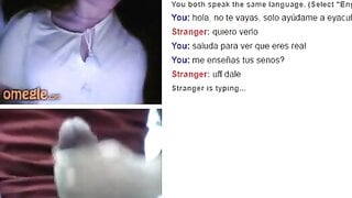 Lil Latina Shows Her Tits On Omegle