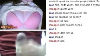 Lil Latina Shows Her Tits On Omegle