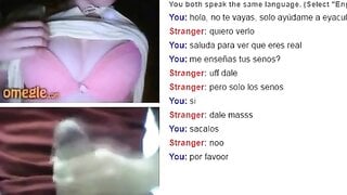 Lil Latina Shows Her Tits On Omegle