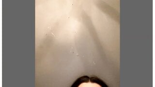 Omegle horny teen cumming