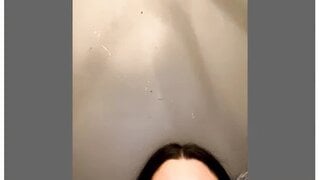 Omegle horny teen cumming