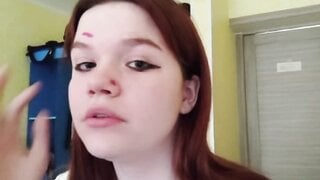Russian teen teasing me