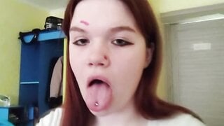 Russian teen teasing me
