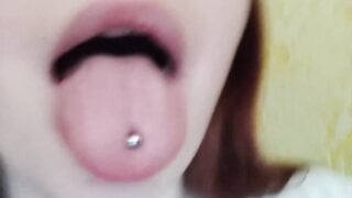 Russian teen teasing me