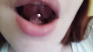 Russian teen teasing me