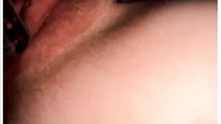 teen fucking her pussy