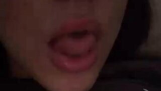 Russian slut shows boobs