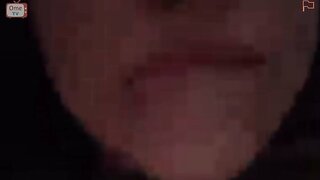 Russian slut shows boobs