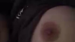Russian slut shows boobs