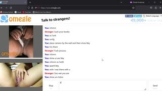 Big tits  horny latina shows all