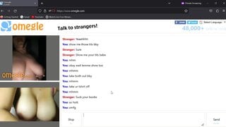 Big tits  horny latina shows all
