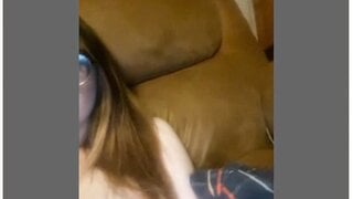 Pretty Girl Cumming On Omegle