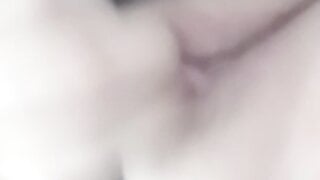 Russian slut shows pussy