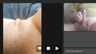videochat fun with cum