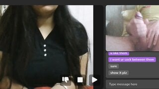 videochat fun with cum