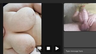 videochat fun with cum