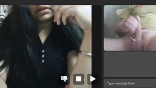 videochat fun with cum