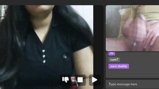 videochat fun with cum
