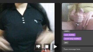 videochat fun with cum