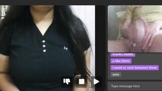 videochat fun with cum