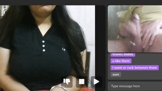 videochat fun with cum