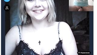 Amazing baby in videochat