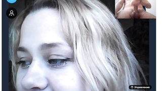 Amazing baby in videochat