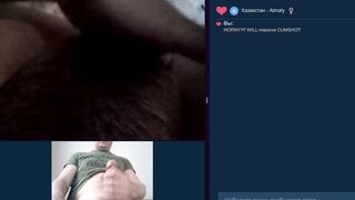 Some randomchat fun with cum