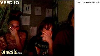 nice blue bra on omegle