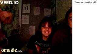 nice blue bra on omegle