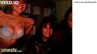 nice blue bra on omegle